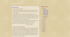 Desktop Screenshot of bulletin.saintscholastica.com
